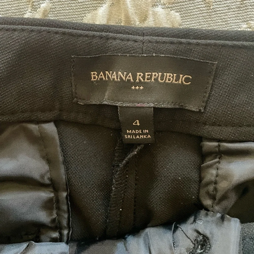 Banana Republic Classic‎ Black Trousers women’s pants business casual 4